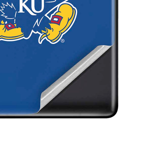 University of Kansas Jayhawks Mascot Outline Pixel Skins